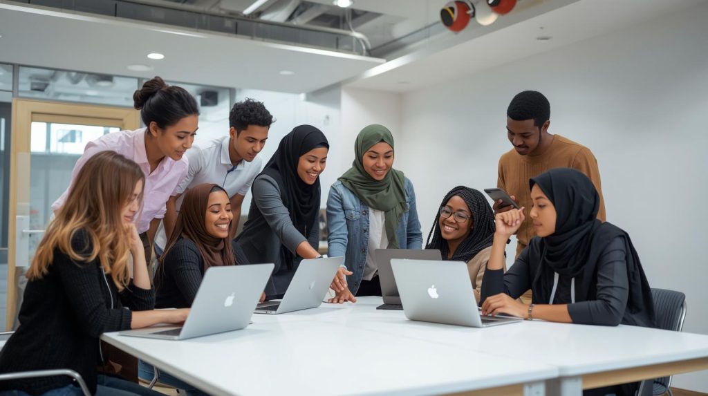 siswa magang di ayahamanah digital