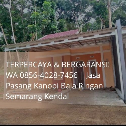 Jasa pasang Kanopi semerang kendal