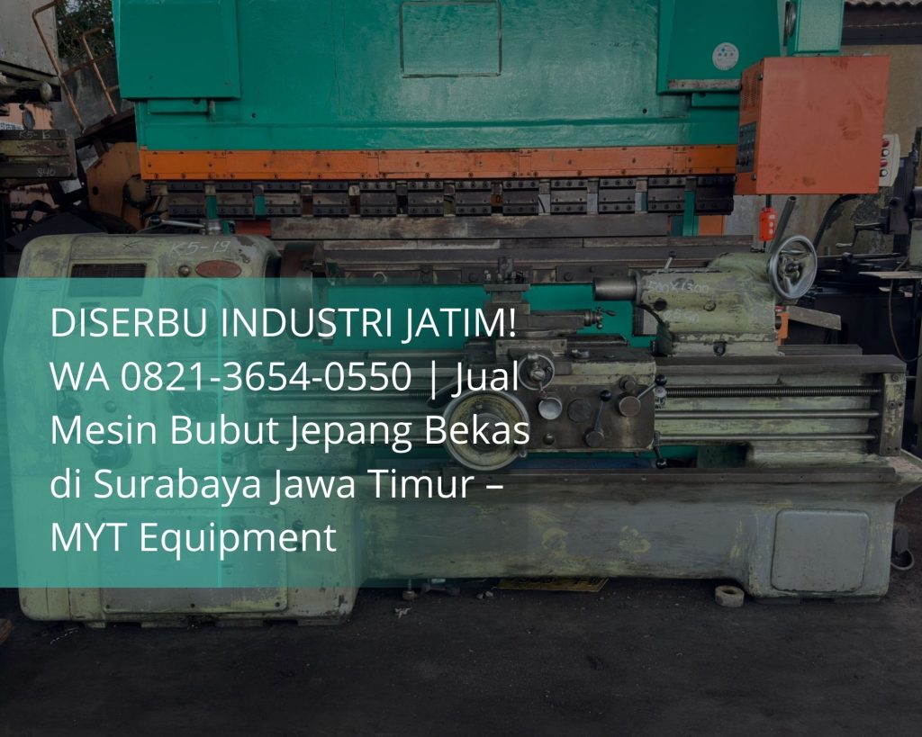 Jual mesin bubut jepang second