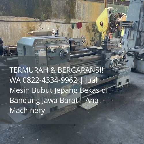 jual mesin bubut jepang second