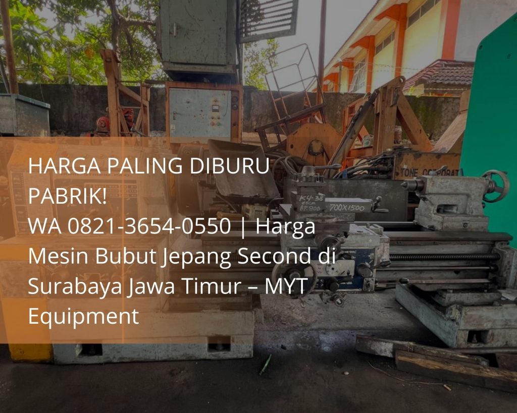 jual mesin bubut jepang second