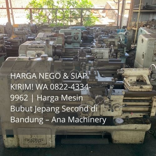 jual mesin bubut jepang second