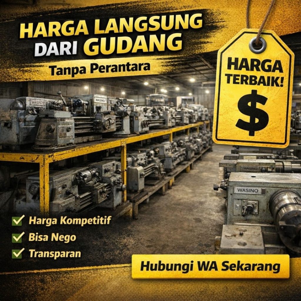 jual mesin bubut jepang second
