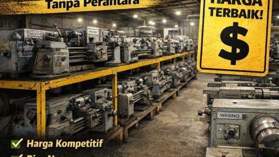 Harga Mesin Bubut Jepang Second Wasino di Kalimantan Tengah