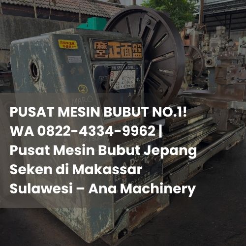 Jual Mesin Bubut Jepang Second Berkualitas