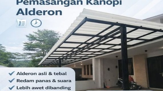 Biaya Pemasangan Kanopi Alderon di Demak Kudus
