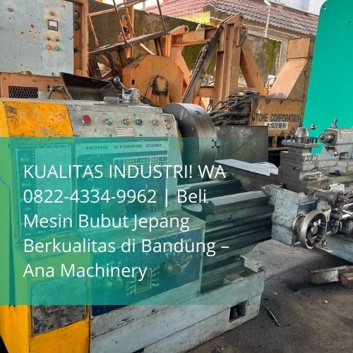 jual mesin bubut jepang second