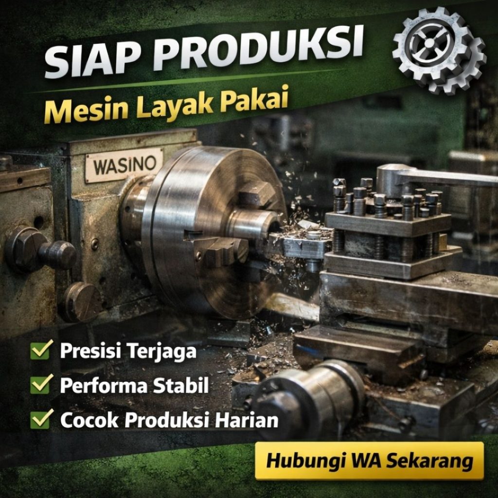 jual mesin bubut jepang second