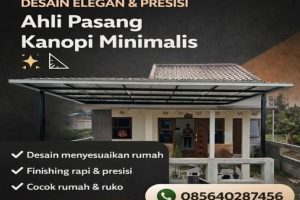 Ahli Pasang Kanopi Minimalis di  Demak Kudus