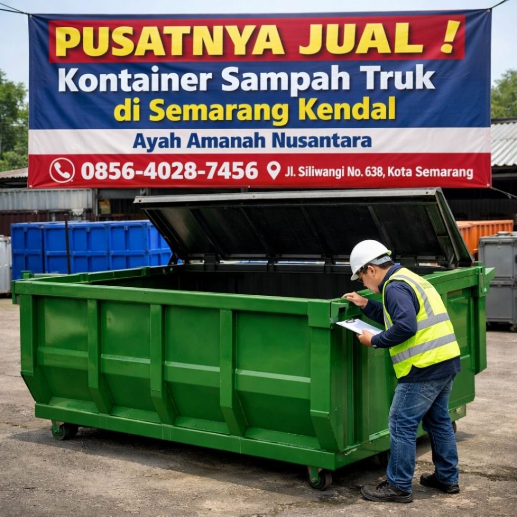 PUSATNYA JUAL ! 0856-4028-7456 Kontainer Sampah Truk di Semarang Kendal - Ayah Amanah