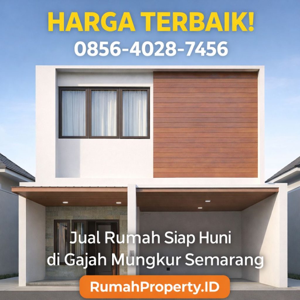 HARGA TERBAIK! 0856-4028-7456 Jual Rumah Siap Huni di Gajah Mungkur Semarang - RumahProperty.ID