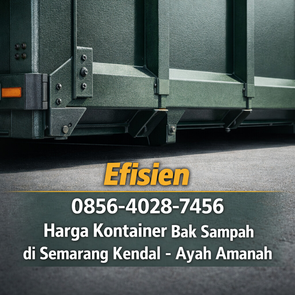 Efisien 0856-4028-7456 Harga Kontainer Bak Sampah di Semarang Kendal - Ayah Amanah