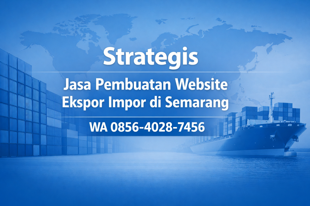 Strategis 0856-4028-7456 Jasa Pembuatan Website Ekspor Impor di Semarang – Ayah Amanah Digital
