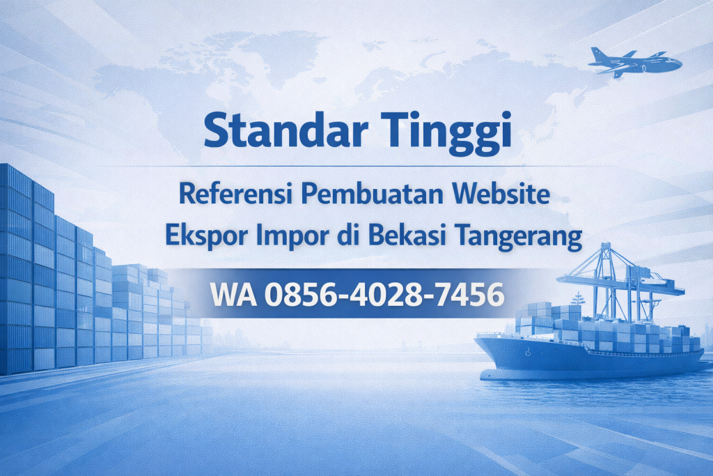 Standar Tinggi 0856-4028-7456 Referensi Pembuatan Website Ekspor Impor di Bekasi Tangerang – Ayah Amanah Digital