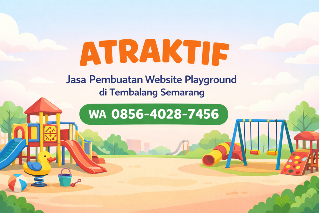 Atraktif 0856-4028-7456 | Jasa Pembuatan Website Playground di Tembalang Semarang – Ayah Amanah Digital