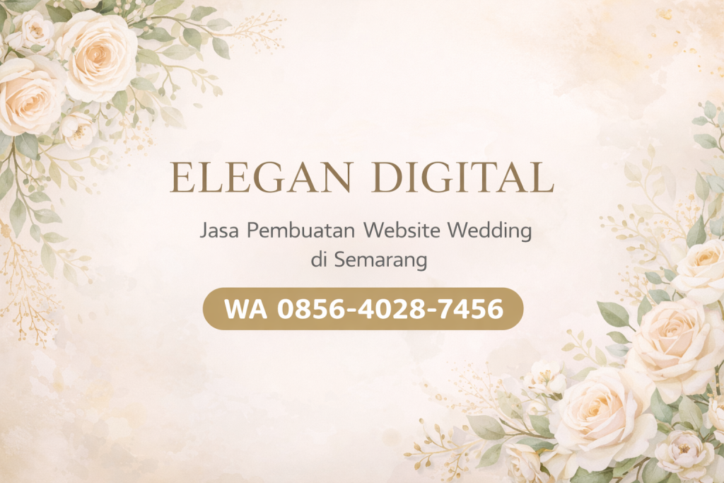 Elegan Digital 0856-4028-7456 | Jasa Pembuatan Website Wedding di Semarang – Ayah Amanah Digital