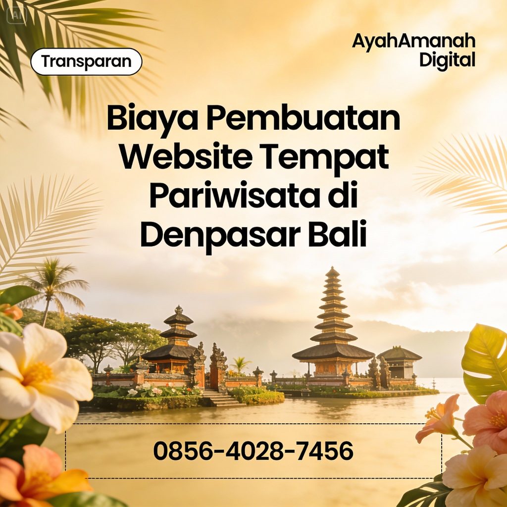 Transparan | 0856-4028-7456 | Biaya Pembuatan Website Tempat Pariwisata di Denpasar Bali AyahAmanah Digital