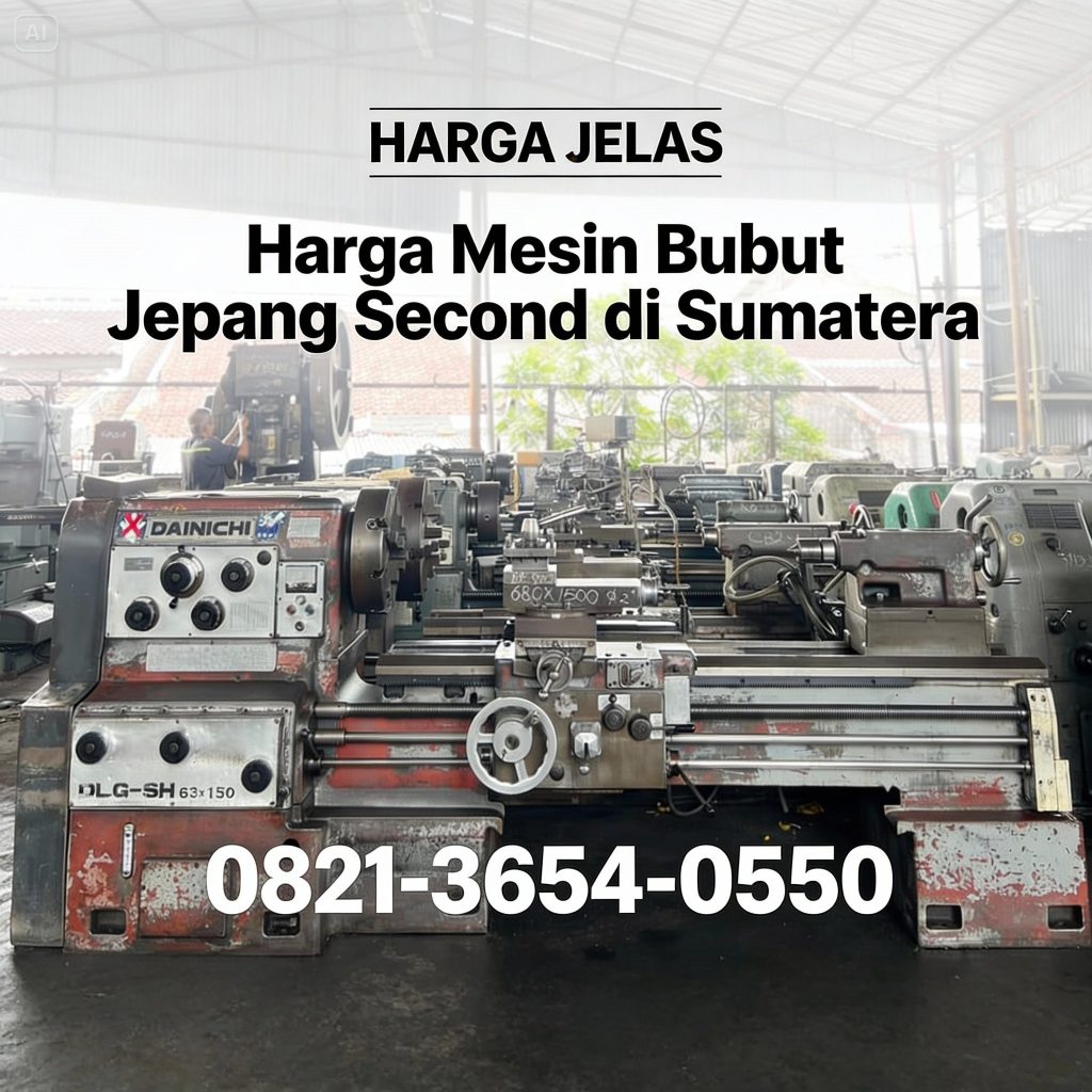 Harga Jelas, 0821-3654-0550, Harga Mesin Bubut Jepang Second di Sumatera MYT Equipment