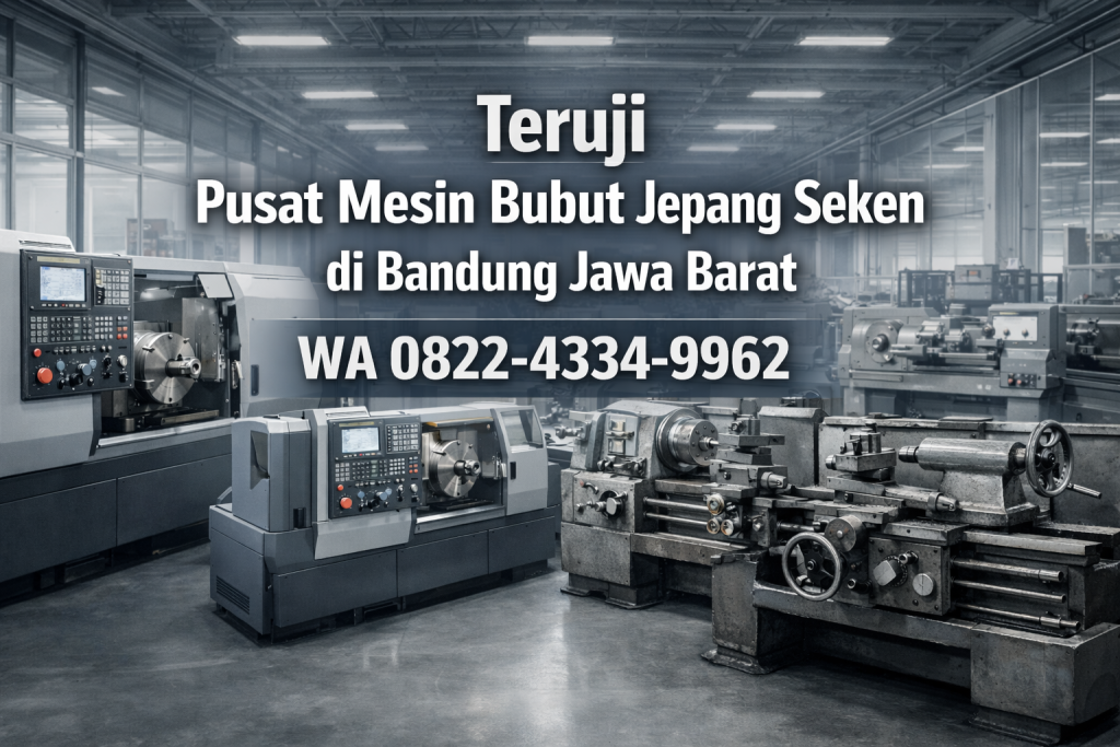 Teruji | 0822-4334-9962 | Pusat Mesin Bubut Jepang Seken di Bandung Jawa Barat Ana Machinery