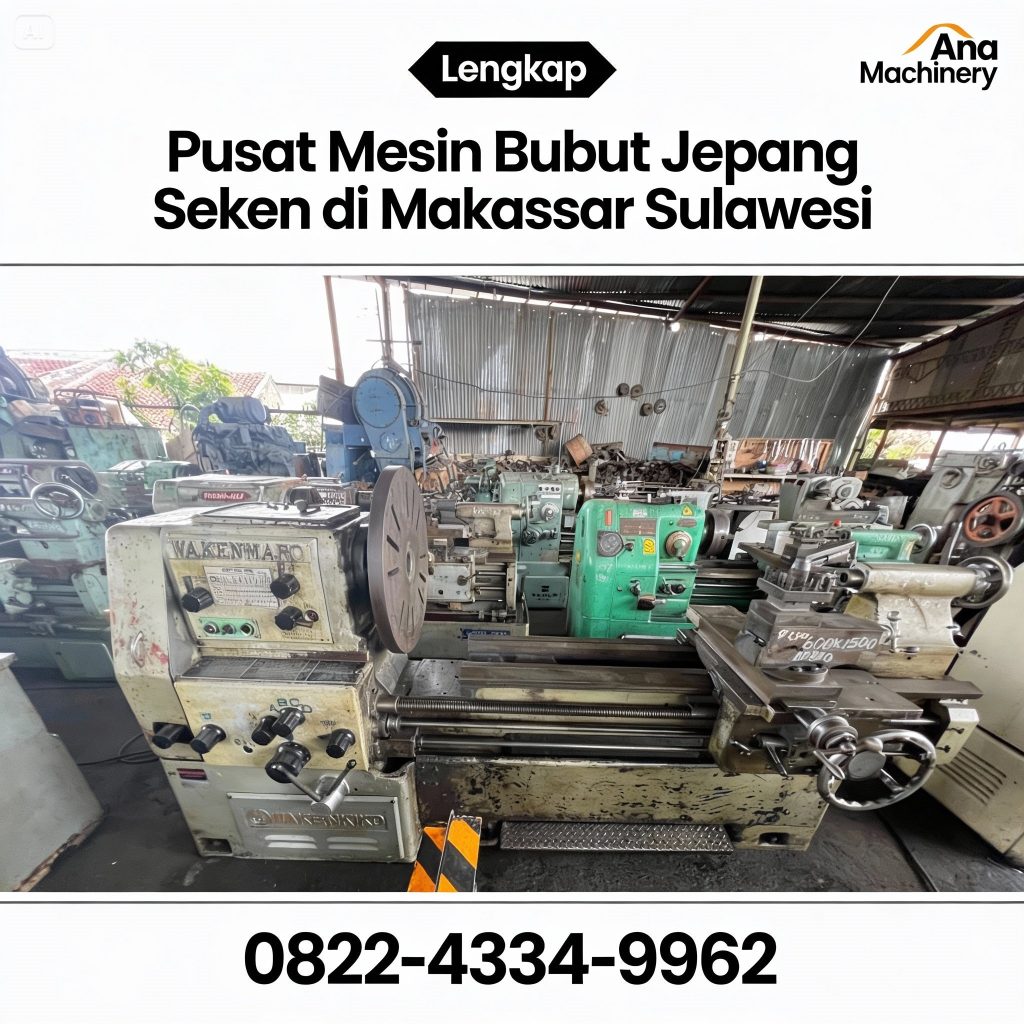Lengkap – 0822-4334-9962 – Pusat Mesin Bubut Jepang Seken di Makassar Sulawesi Ana Machinery