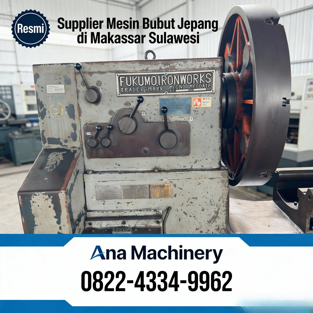 Resmi – 0822-4334-9962 – Supplier Mesin Bubut Jepang Terbaik di Makassar Sulawesi Ana Machinery