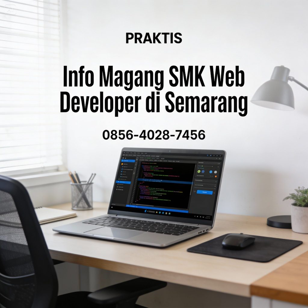 Praktis 0856-4028-7456 Info Magang SMK Web Developer di Semarang AyahAmanah Digital