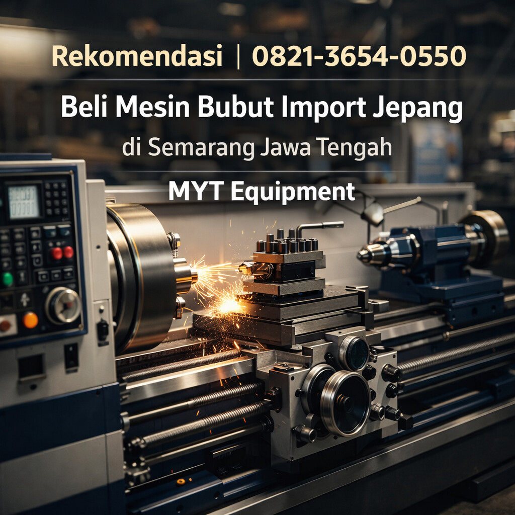Rekomendasi | 0821-3654-0550 | Beli Mesin Bubut Import Jepang di Semarang Jawa Tengah MYT Equipment