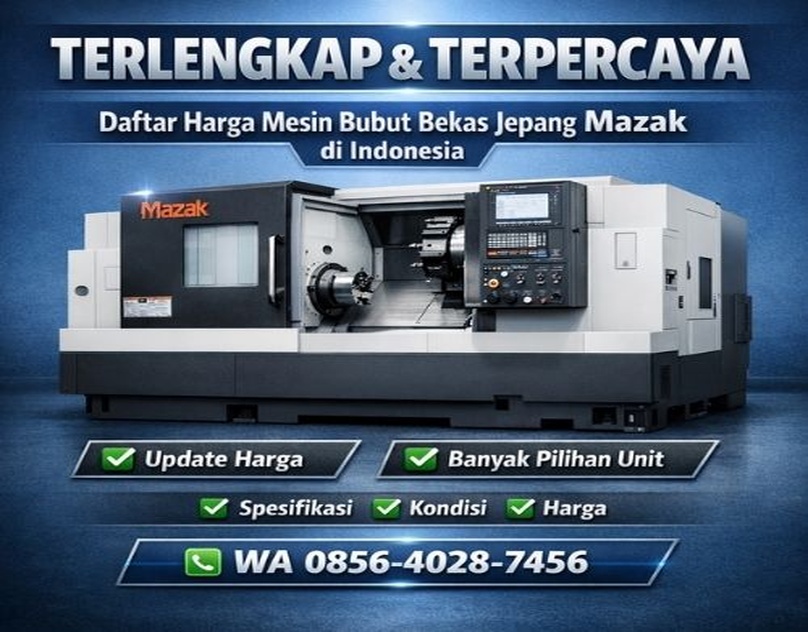 jual mesin bubut jepang second