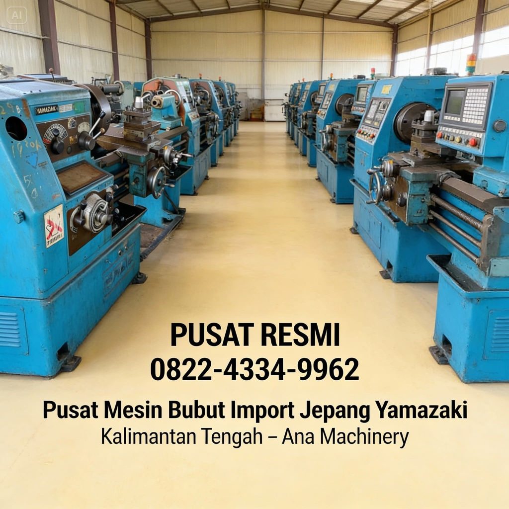 PUSAT RESMI | 0822-4334-9962 | Pusat Mesin Bubut Import Jepang Yamazaki Kalimantan Tengah