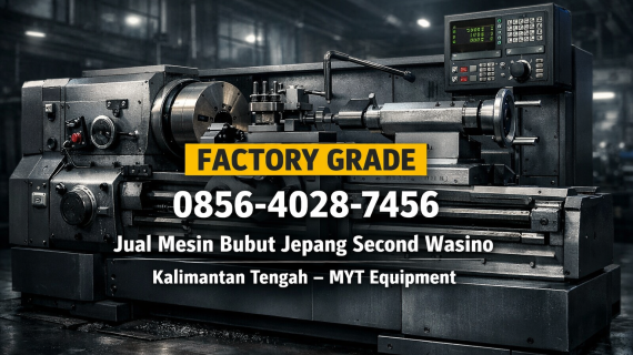 Factory Grade | 0856-4028-7456 | Jual Mesin Bubut Jepang Second Wasino di Kalimantan Tengah – MYT Equipment