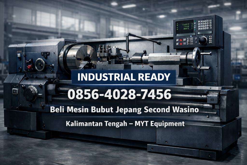 Industrial Ready | 0856-4028-7456 | Beli Mesin Bubut Jepang Second Wasino di Kalimantan Tengah – MYT Equipment