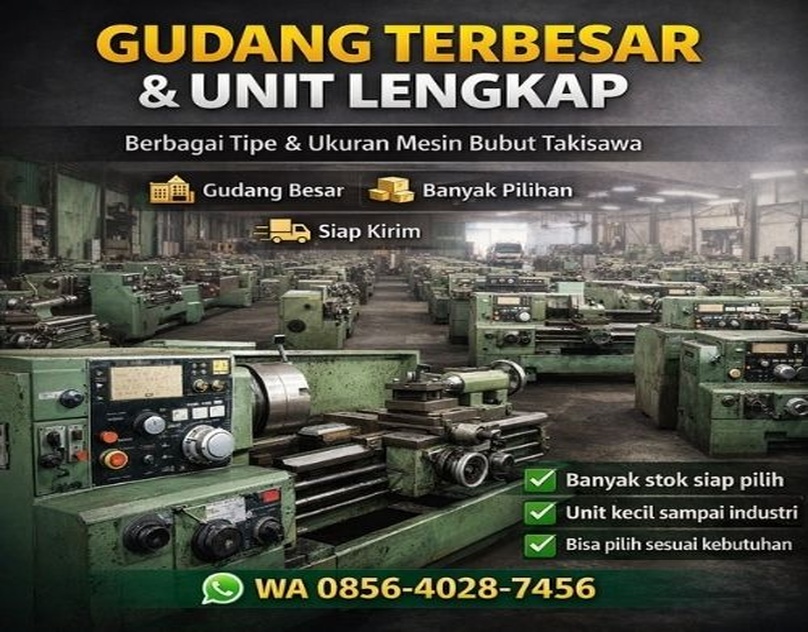 jual mesin bubut jepang