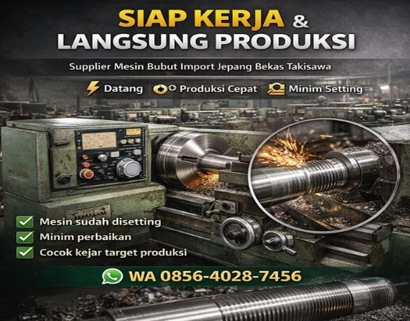 jual mesin bubut jepang