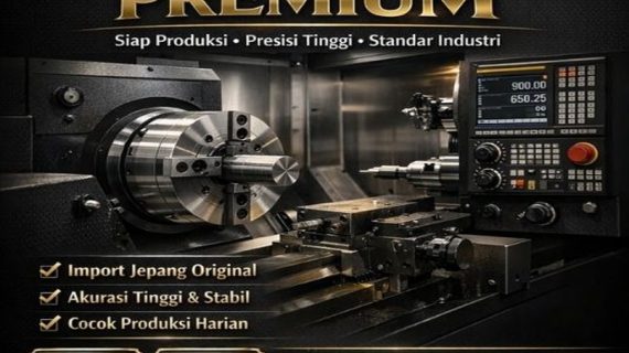 Jual Mesin Bubut Import Jepang Yamazaki di Kalimantan Tengah