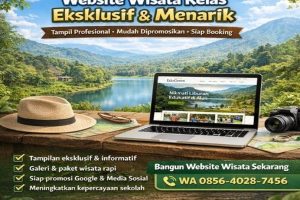 Jasa Pembuatan Website Wisata Kelas di Bandungan Ungaran