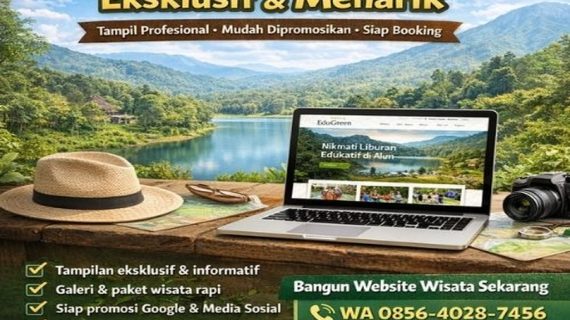 Jasa Pembuatan Website Wisata Kelas di Bandungan Ungaran