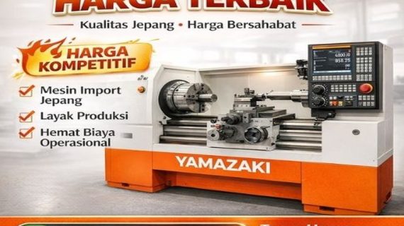 Harga Mesin Bubut Import Jepang Yamazaki di Kalimantan Tengah