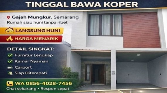 Jual Rumah di Gajah Mungkur Semarang – RumahProperty.ID