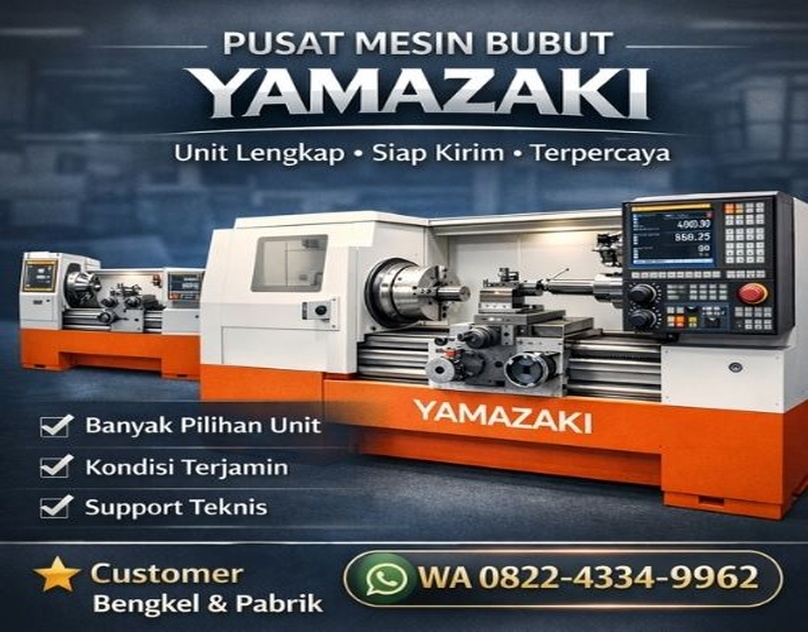 jual mesin bubut jepang second