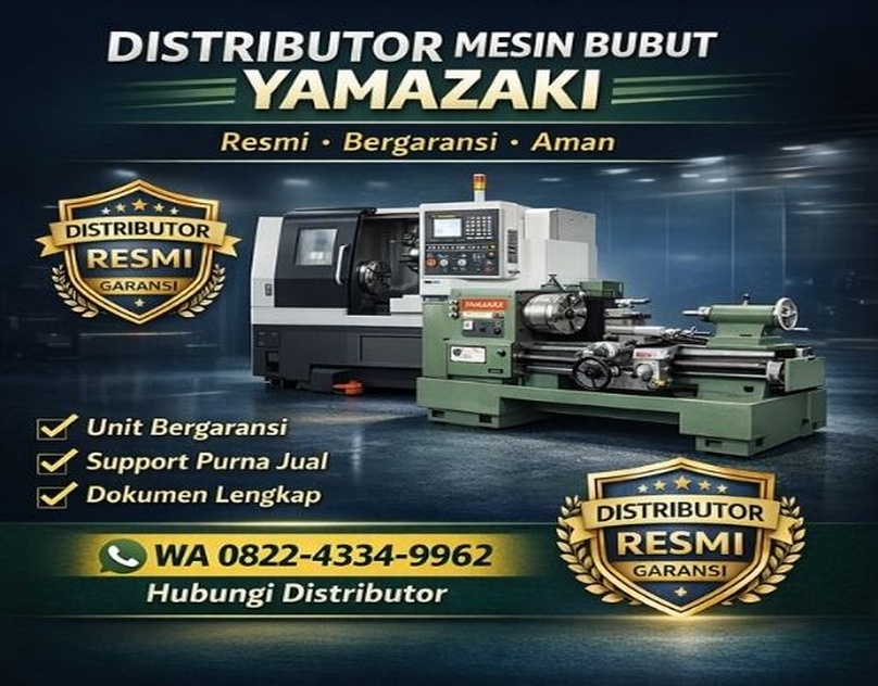jual mesin bubut jepang second