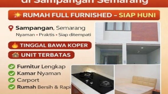 Jual Rumah Full Furnished di Sampangan – RumahProperty.ID