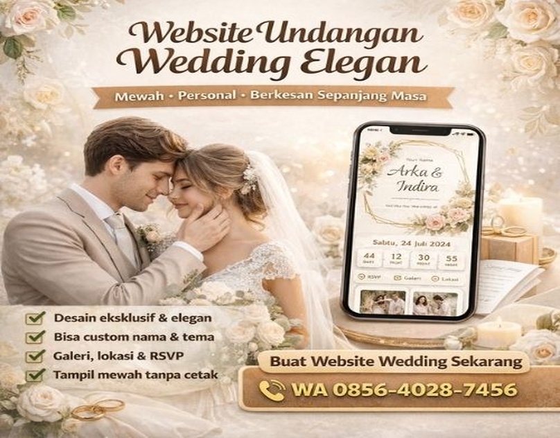 jasa buat web wedding