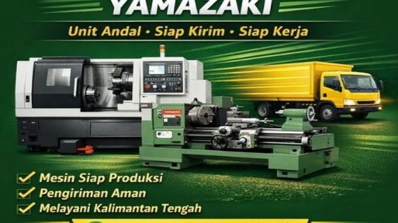 Supplier Mesin Bubut Import Jepang Yamazaki di Kalteng