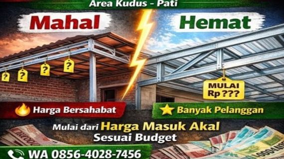 Tukang Pasang Kanopi Murah & TERDEKAT di Kudus & Pati