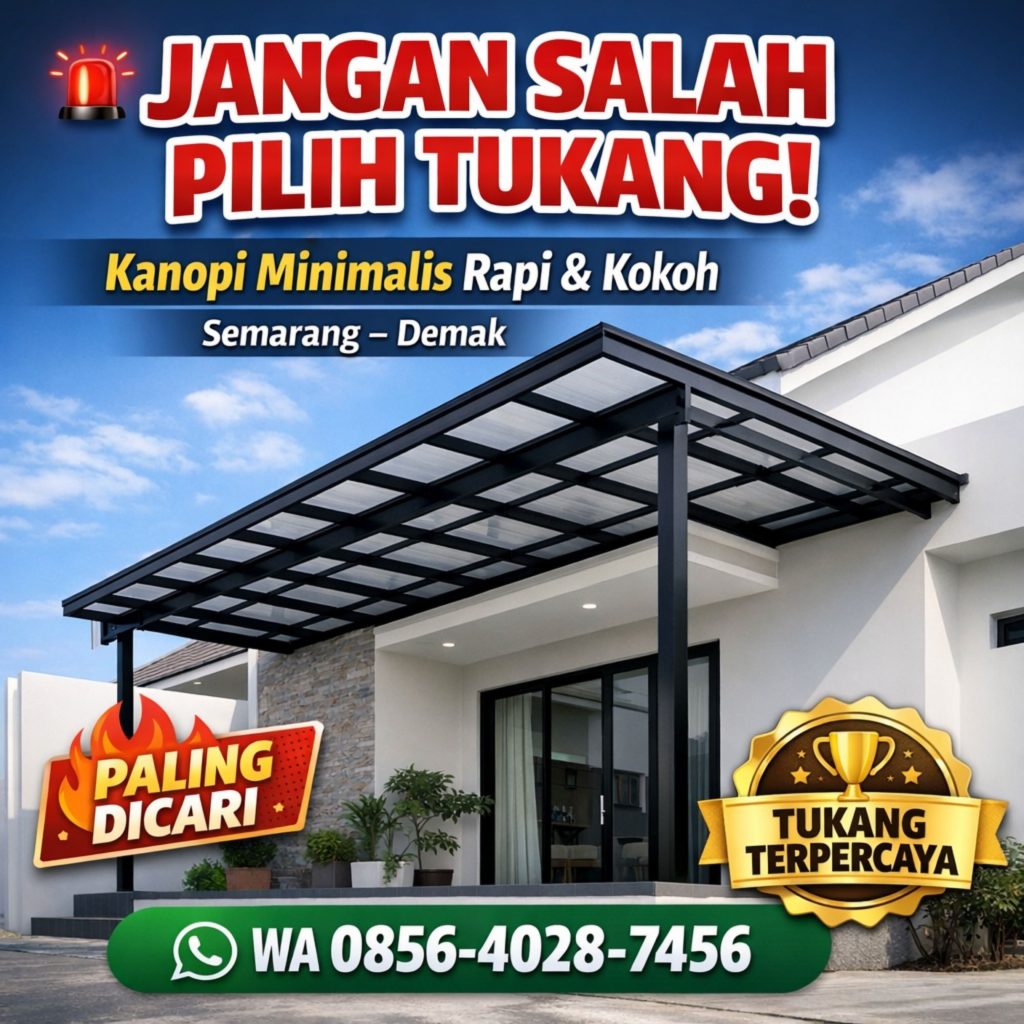 jasa pasang kanopi semarang demak