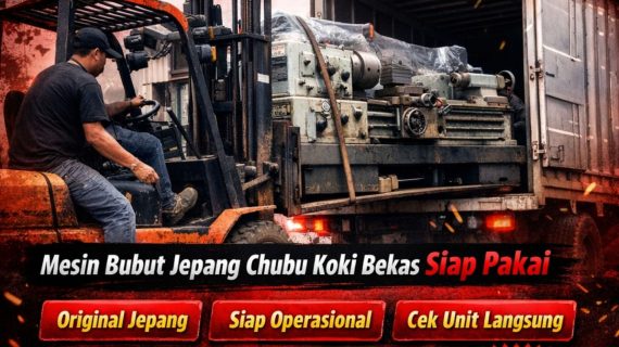 Jual Mesin Bubut Jepang Bekas di Riau | Ana Machinery