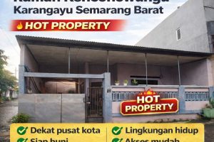 Jual Rumah di Kenconowungu Karangayu Semarang Barat