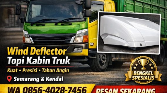 Jual Wind Deflector Topi Kabin Truk Semarang & Kendal