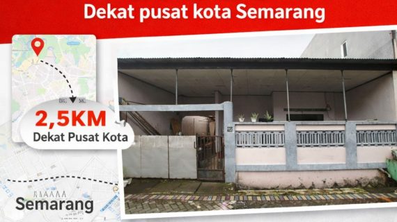 Rumah Dijual di Karangayu Semarang Barat Dekat Pusat Kota