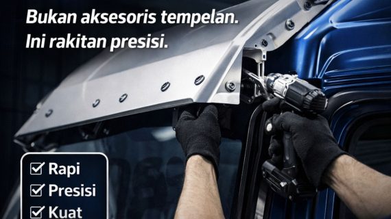 PEMAIN BARU LEWAT! INI LEVEL PRO! WA 085640287456 – Jual Wind Deflector Topi Kabin Truk di Bogor Depok